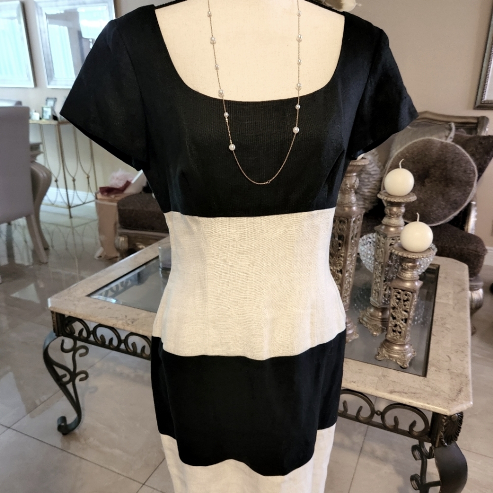 Geary Roark Kamisato Color Block Dress🖤
